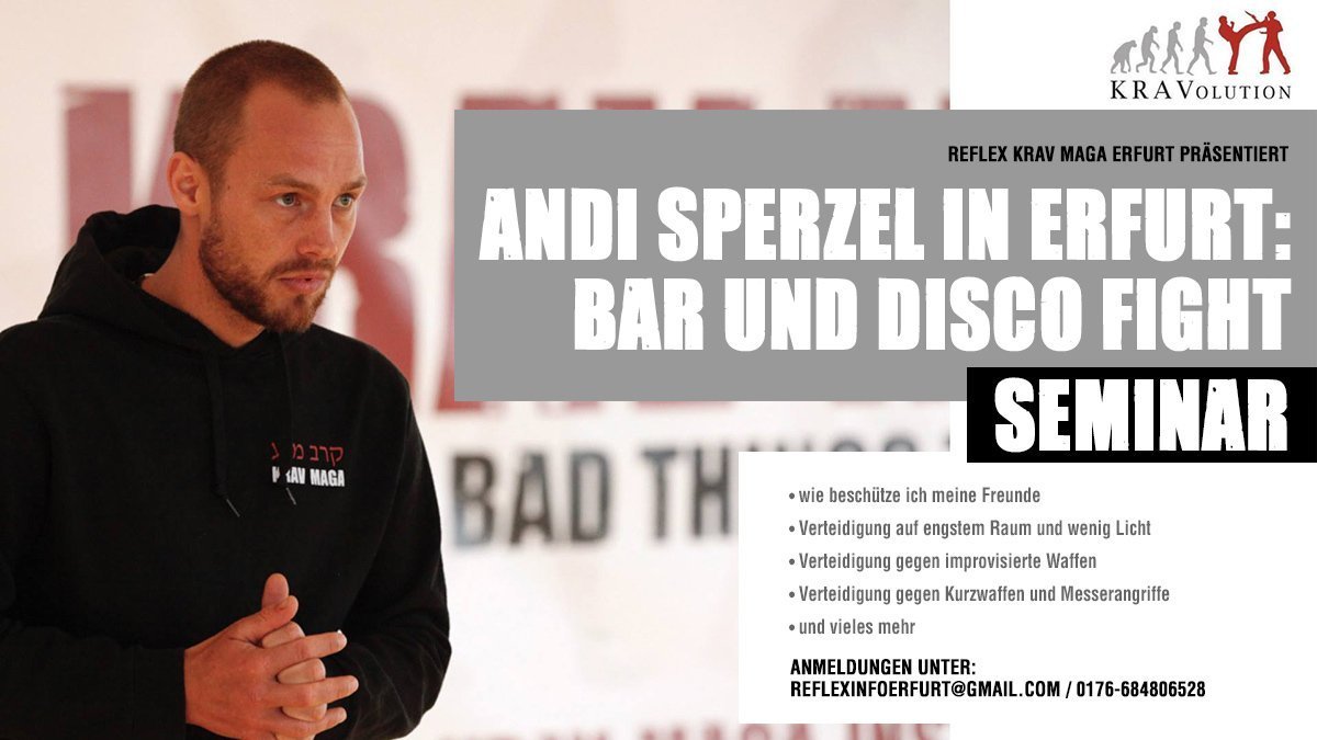 Bar-/ Disco Fighting Seminar - mit Andi Sperzel - Deutschland (Erfurt)